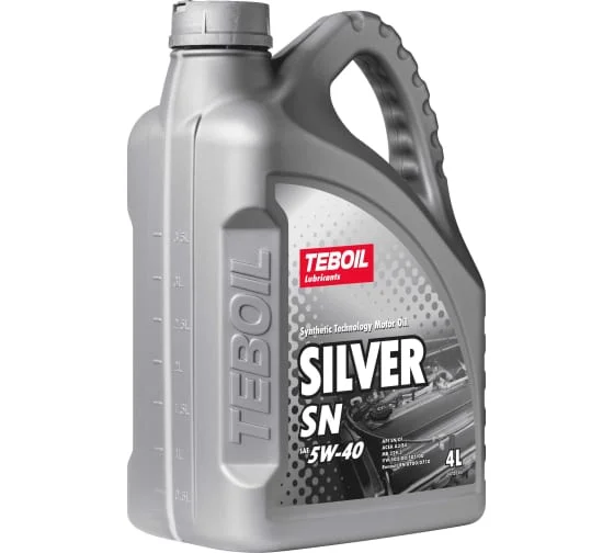 Масло моторное 5W40 TEBOIL SILVER SN 4л