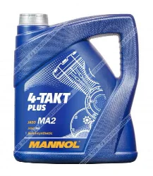 Масло моторное 4-Takt Plus Mannol 10w-40 4л РАСПРОДАЖА Фото 1