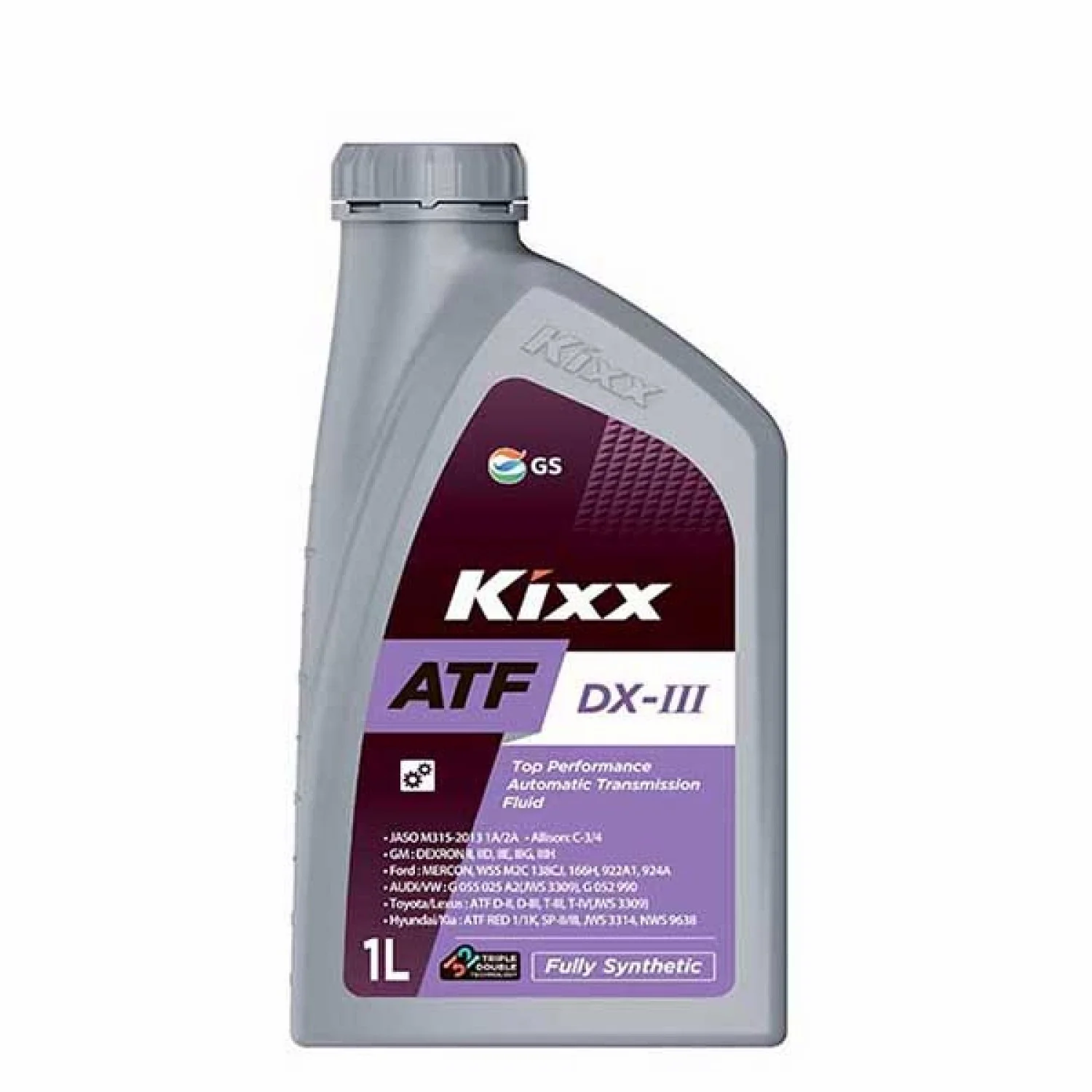 Масло трансмиссионное KIXX ATF DX-III, 1л
