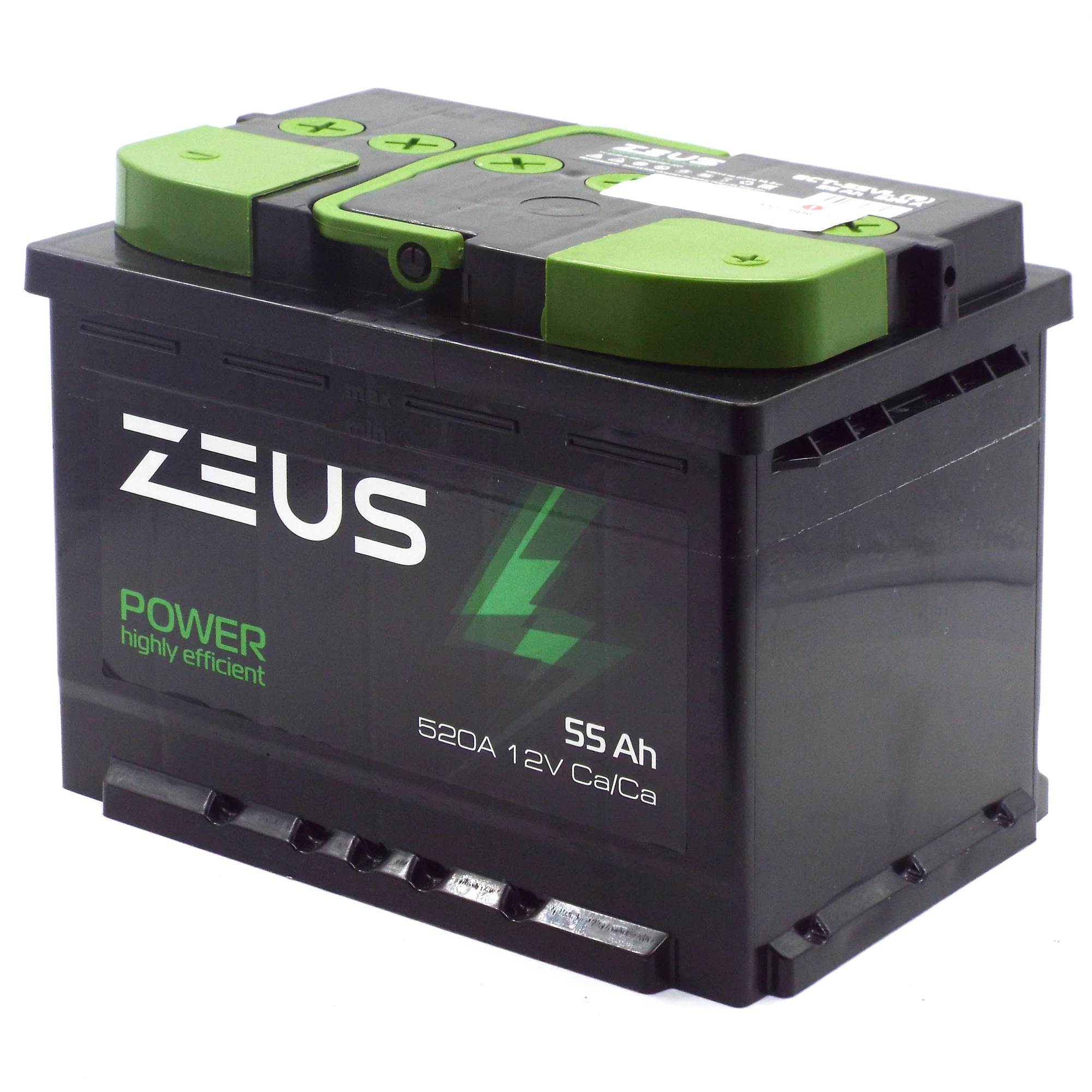 Аккумулятор ZEUS POWER 55 Ач о.п. Фото 1