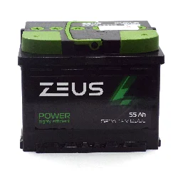 Аккумулятор ZEUS POWER 55 Ач о.п. Фото 1