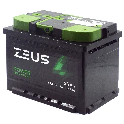 Аккумулятор ZEUS POWER 55 Ач о.п. Фото 1