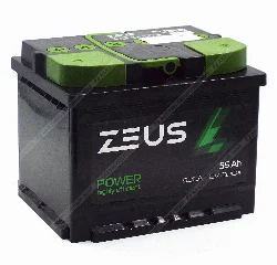 Аккумулятор ZEUS POWER 55 Ач о.п. Фото 1