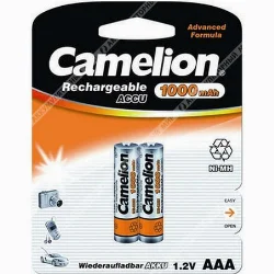 Аккумулятор Camelion R-03/AAA/1000 mAh BL*2 Фото 1