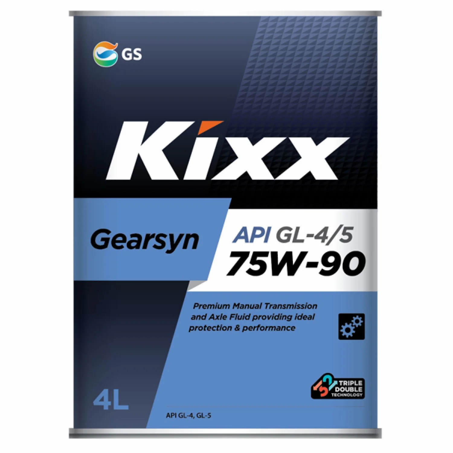 Масло трансмиссионное KIXX Gearsyn GL-4/5 75W-90, 4л