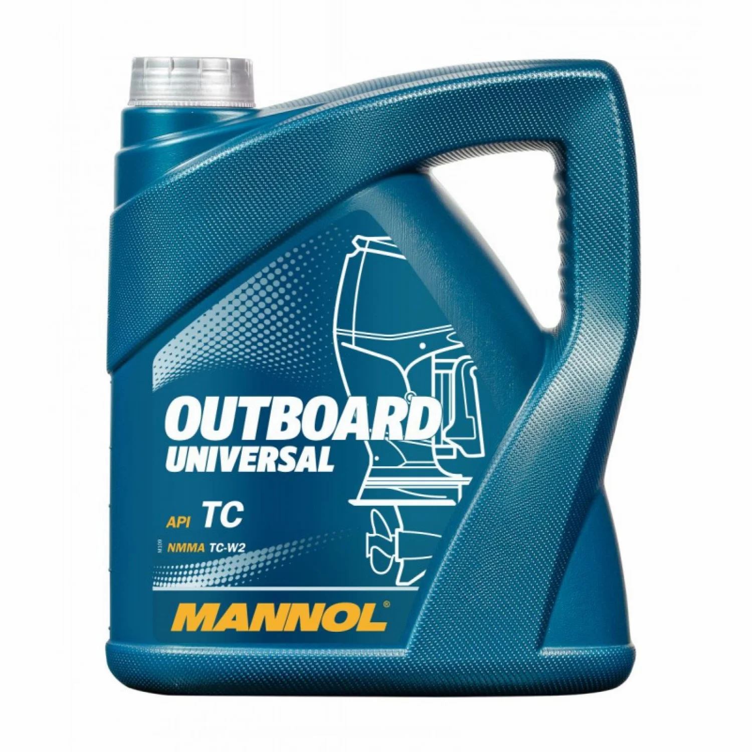 Масло моторное MANNOL Outboard Universal 2Т, 4л Фото 1