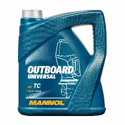 Масло моторное MANNOL Outboard Universal 2Т, 4л Фото 1
