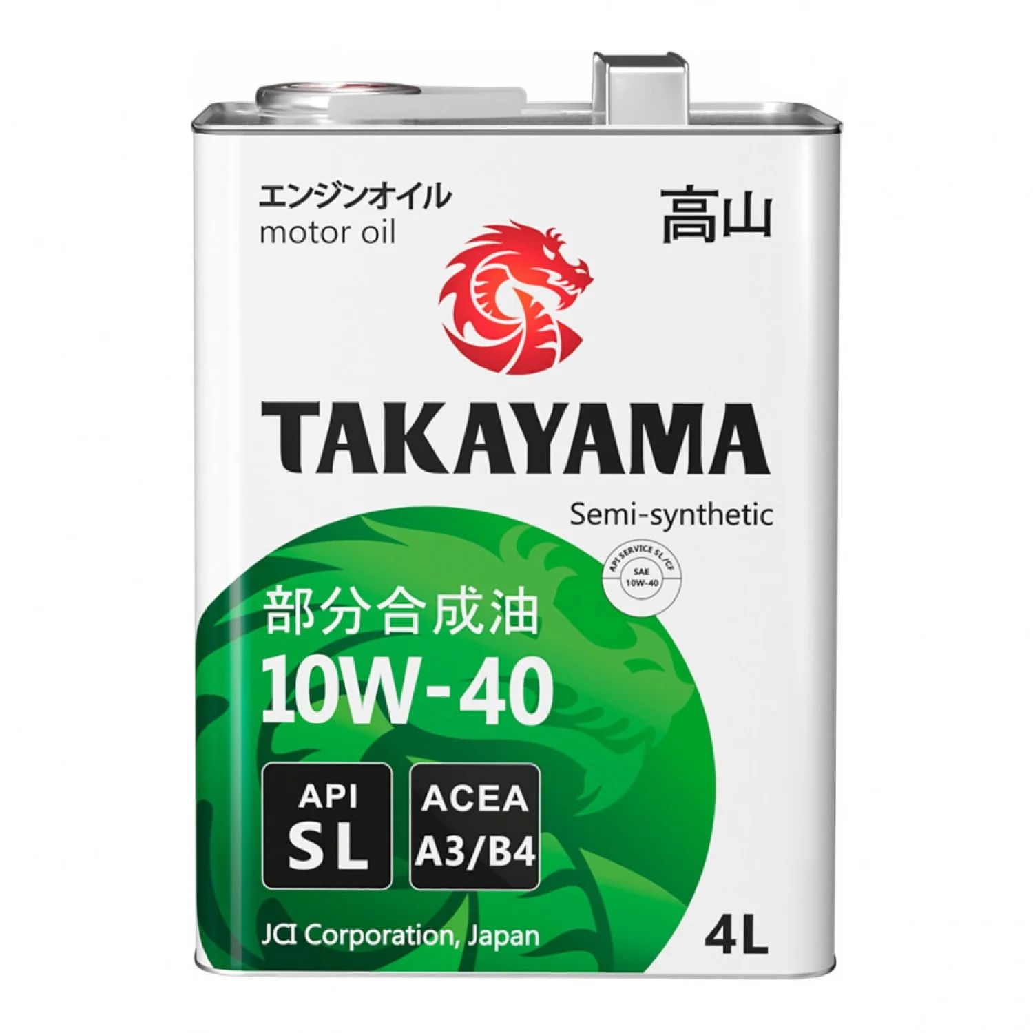 Масло моторное TAKAYAMA Safetec SL 10W-40, 4л Фото 1