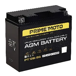 Аккумулятор PRIME MOTO AGM PT12B-BS 12 Ач п.п. РАСПРОДАЖА Фото 1