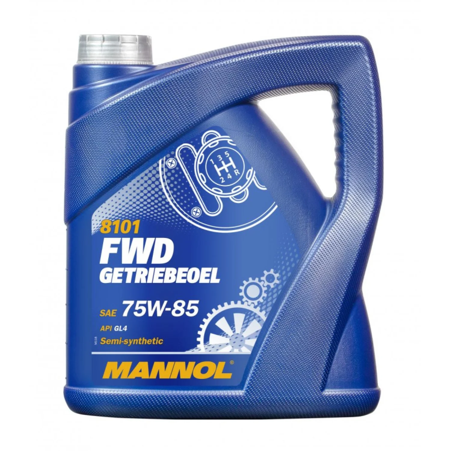 Масло трансмиссионное MANNOL FWD Getriebeoel GL-4 75W-85, 4л Фото 1