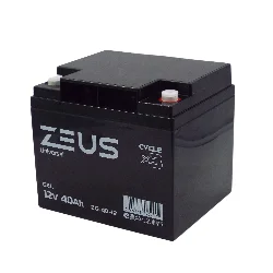 Аккумулятор ZEUS ZG-40-12 GEL (12V40Ah) универсальный Фото 1