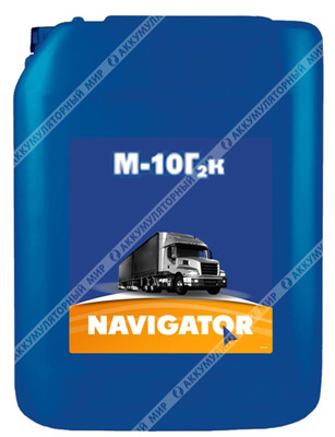 Масло моторное М-10Г2К NAVIGATOR минеральное 10л