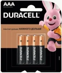 Батарейка AAA LR03 Duracell BL*1 Фото 1