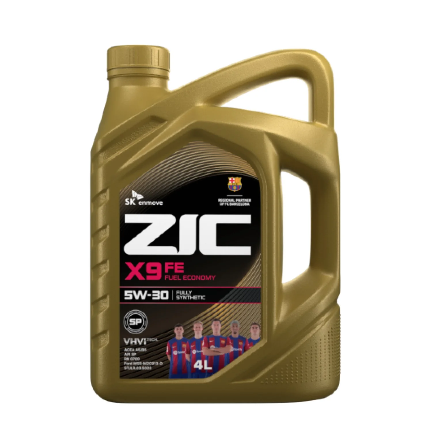 Масло моторное ZIC X9 FE 5W-30, 4л Фото 1