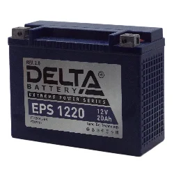 Аккумулятор DELTA EPS 1220 20 Ач о.п. (YTX24HL-BS) Фото 1