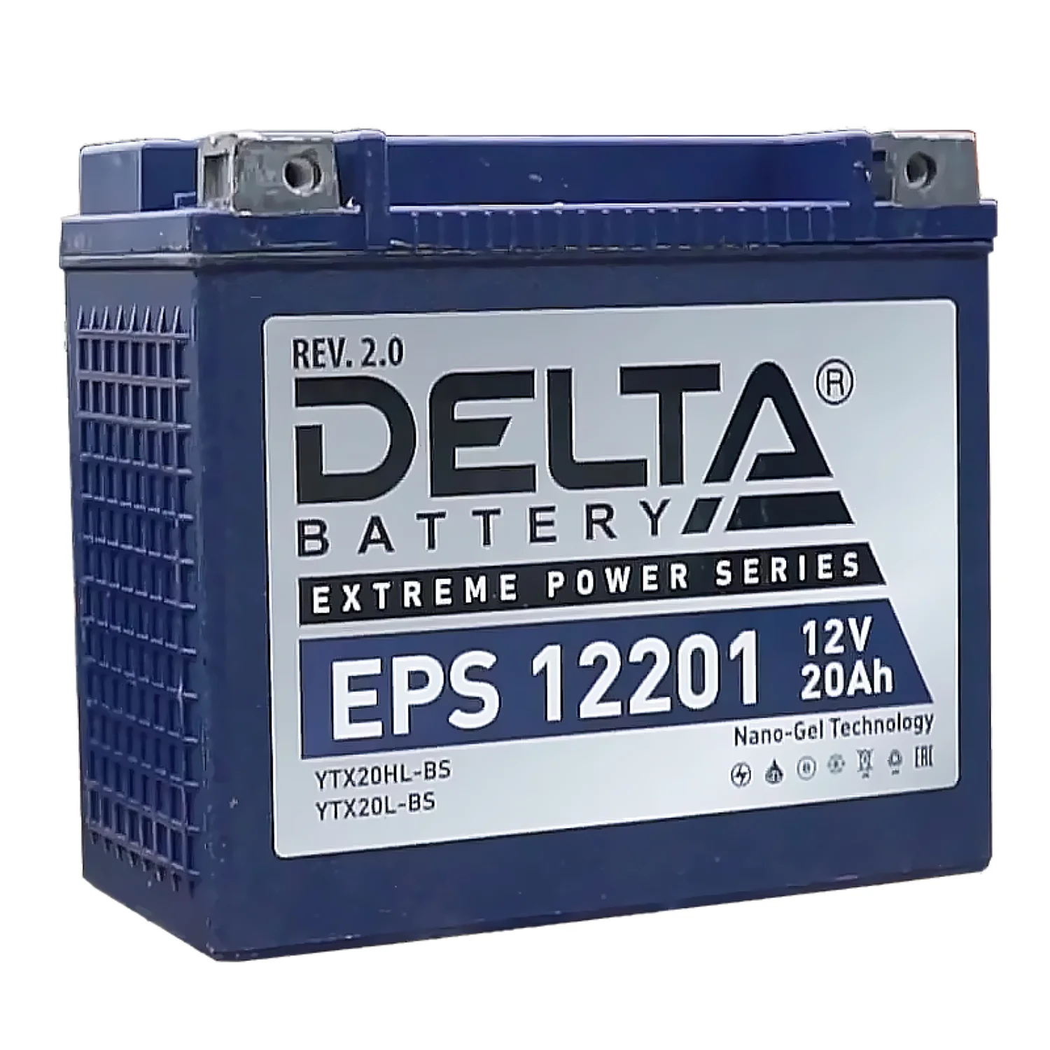 Аккумулятор DELTA EPS 12201 20 Ач о.п. (YTX20L-BS)