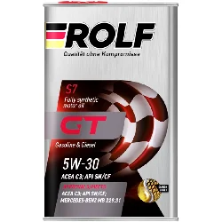 Масло моторное ROLF GT 5W-30, 1л РАСПРОДАЖА Фото 1
