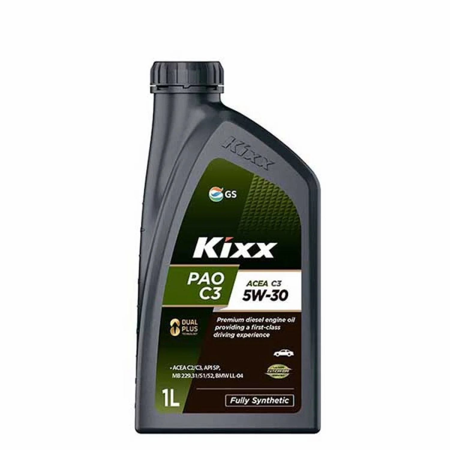 Масло моторное KIXX PAO C3 5W-30, 1л