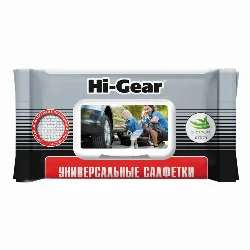 Салфетки Hi-Gear влажные универсальные 60шт HG5608 Фото 1