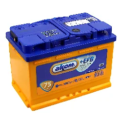 Аккумулятор АКОМ +EFB 75 Ач п.п. Фото 1