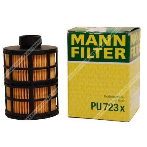 Фильтр топливный MANN PU723x FIAT/OPEL/CITROEN (DIESEL),,