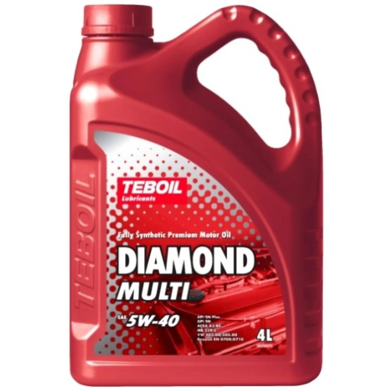 Масло моторное TEBOIL Diamond Multi 5W-40, 4л Фото 1
