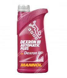 Масло трансмиссионное ATF DEXRON III AUTOMATIC Plus Mannol  1л Фото 1