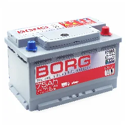 Аккумулятор BORG Premium LB 75 Ач о.п. Фото 1