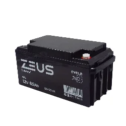 Аккумулятор ZEUS ZG-65-12 GEL (12V65Ah) универсальный Фото 1