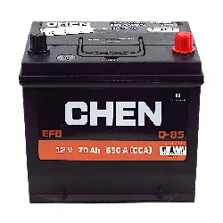 Аккумулятор CHEN EFB Q-85 90D23L Asia 70 Ач о.п. Фото 1