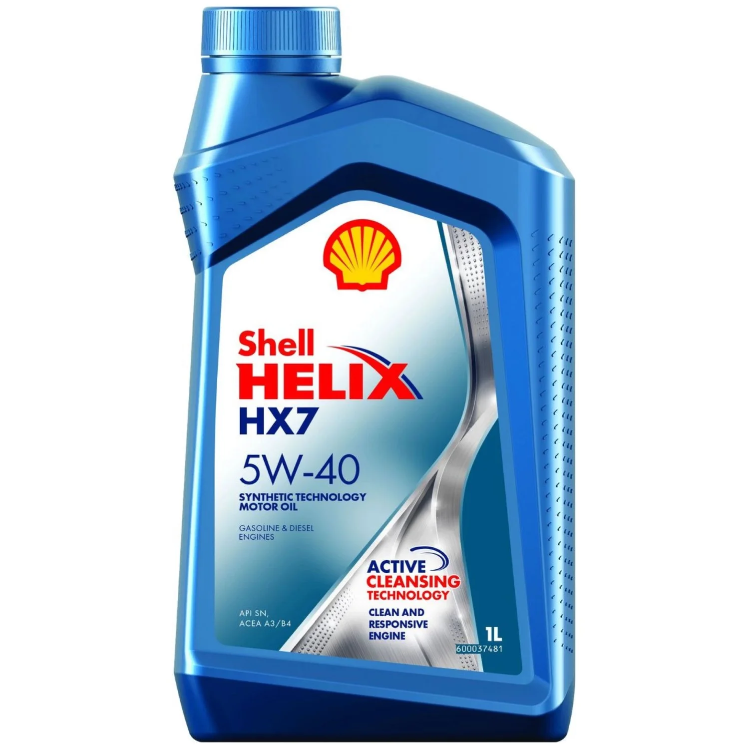 Масло моторное SHELL Helix HX7 5W-40, 1л