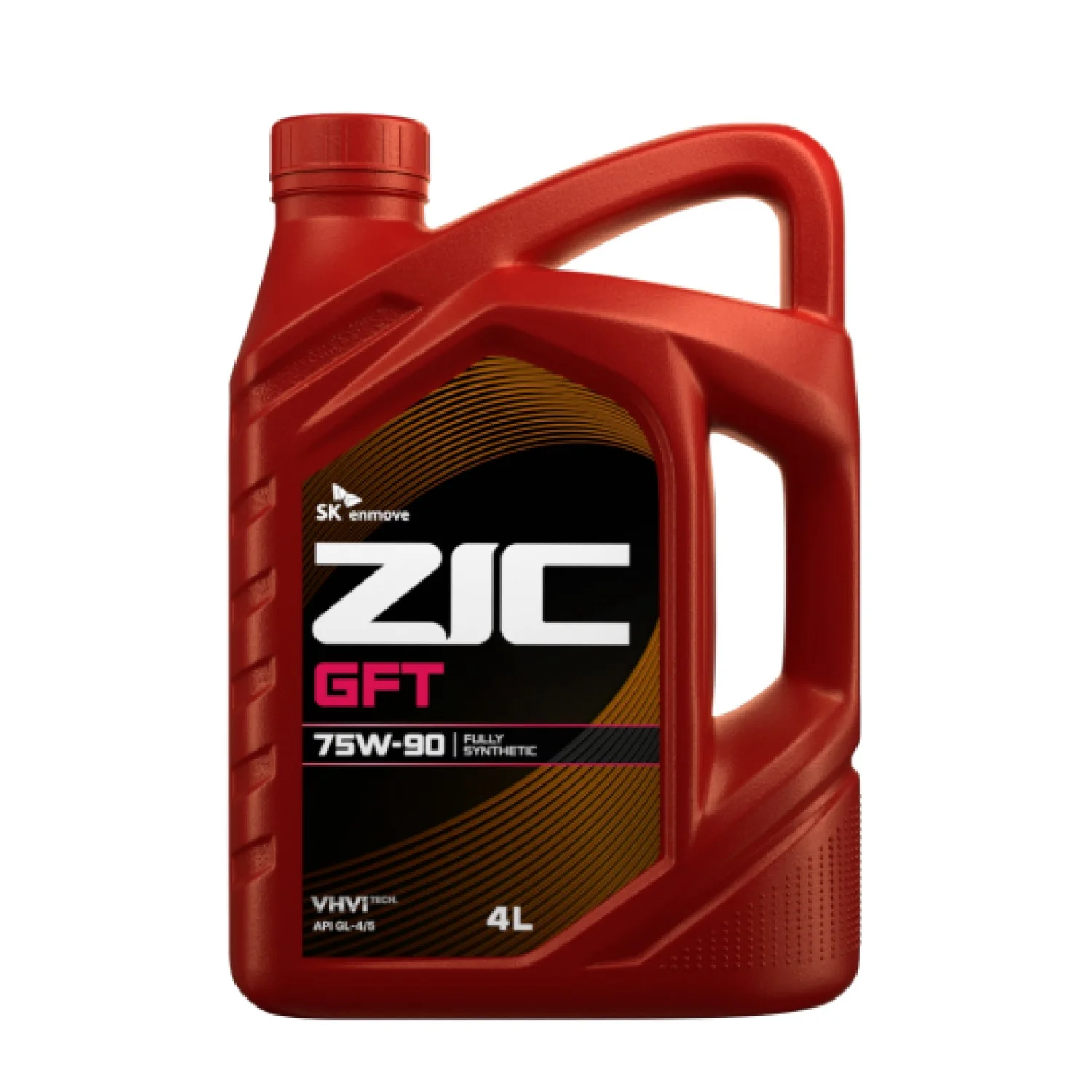 Масло трансмисcионное ZIC GFT GL-4/5 75W-90, 4л