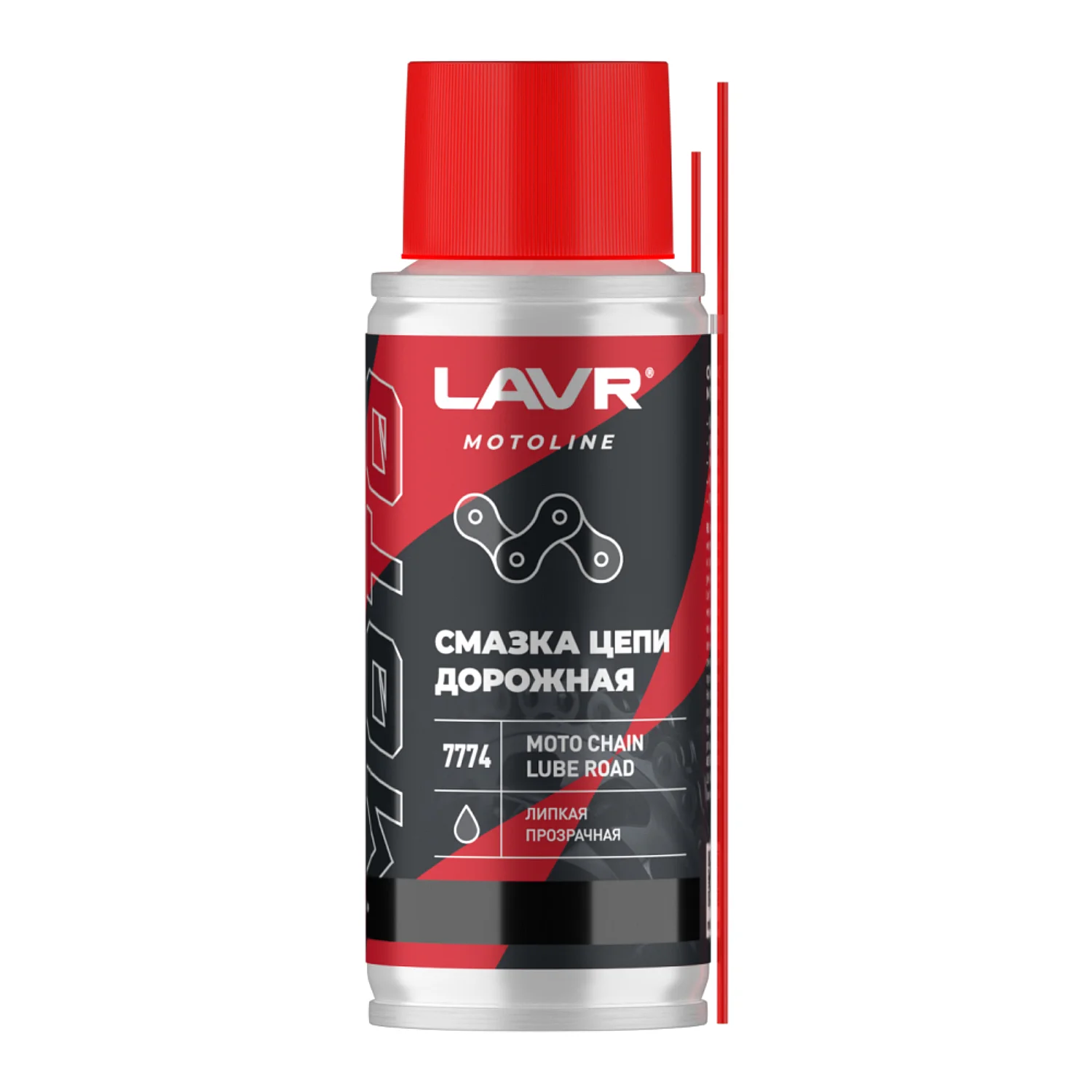 Смазка цепи дорожная для мотоциклов LAVR MOTO 140мл Ln7774 Фото 1