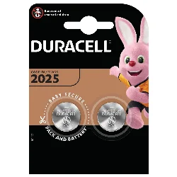 Батарейка CR 2025 Duracell BL*2 Фото 1