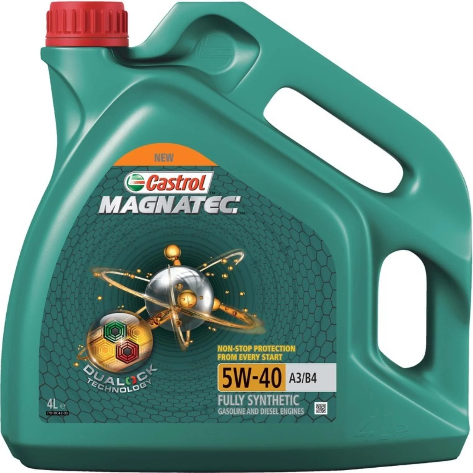 Масло моторное CASTROL Magnatec A3/B4 5W-40, 4л Фото 1