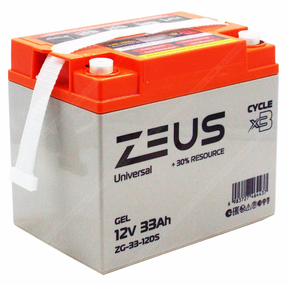 Аккумулятор ZEUS ZG-33-12DS GEL (12V33Ah) универсальный Фото 1