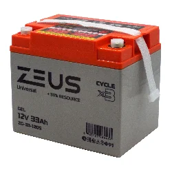 Аккумулятор ZEUS ZG-33-12DS GEL (12V33Ah) универсальный Фото 1