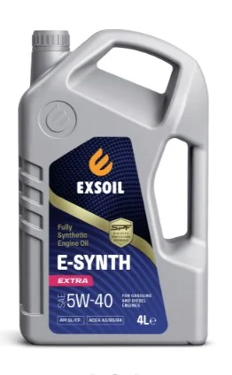 Масло моторное 5w40 EXSOIL E-SYNTH Extra 4л